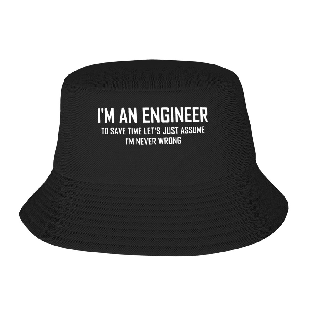 Im An Engineer Engineering Joke Custom Design Bucket Hat | Shopee ...
