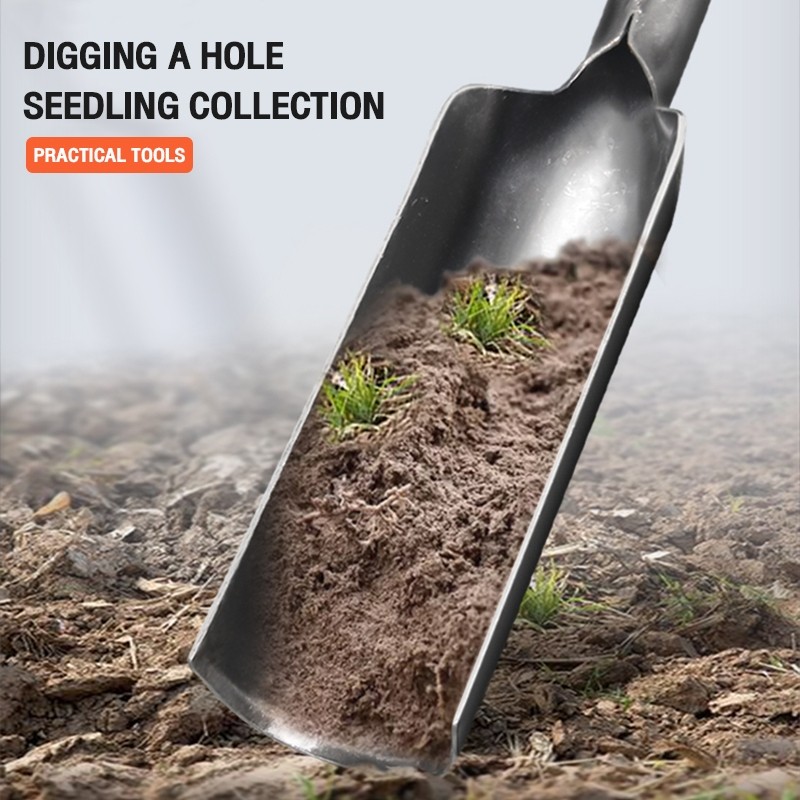 Luoyang shovel digging hole piling yam shovel semi-circular shovel ...