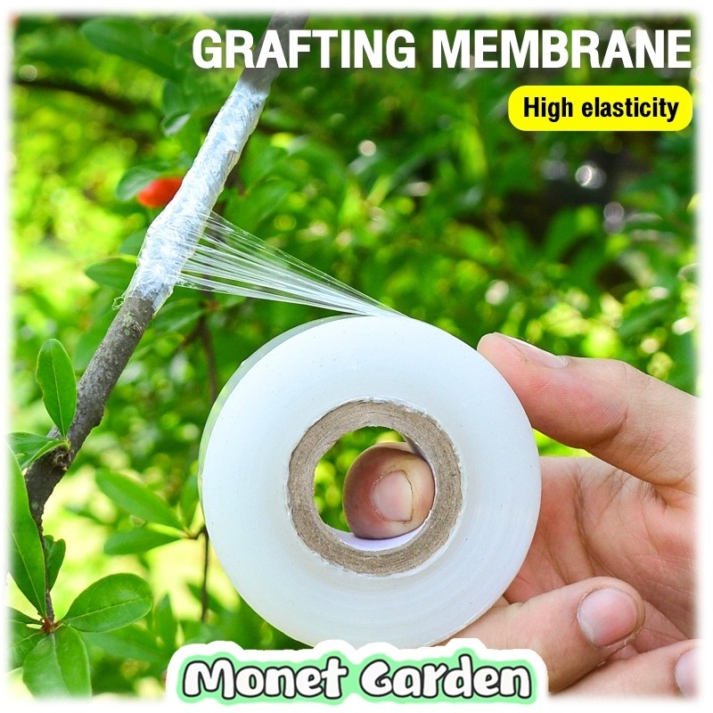 Fruit Tree Glue Strip – 1 Roll 9.84" X 32.81' Double-Sided Adhesive Tape With 20 Ties, Yellow, For Ants & Aphids