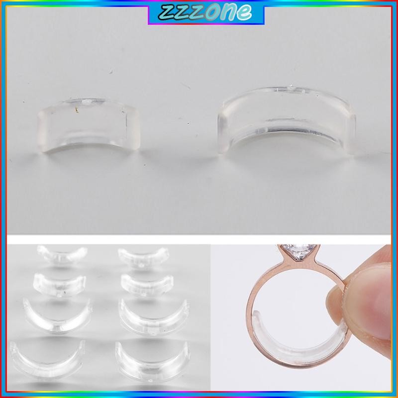 zzz 8Pieces Set Clear Invisible Ring Guard Spring Telephone Line ...
