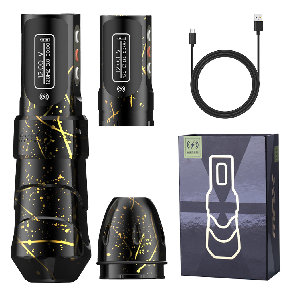 Wireless Battery Tattoo Machine Make Up Pen Rotary Powerful