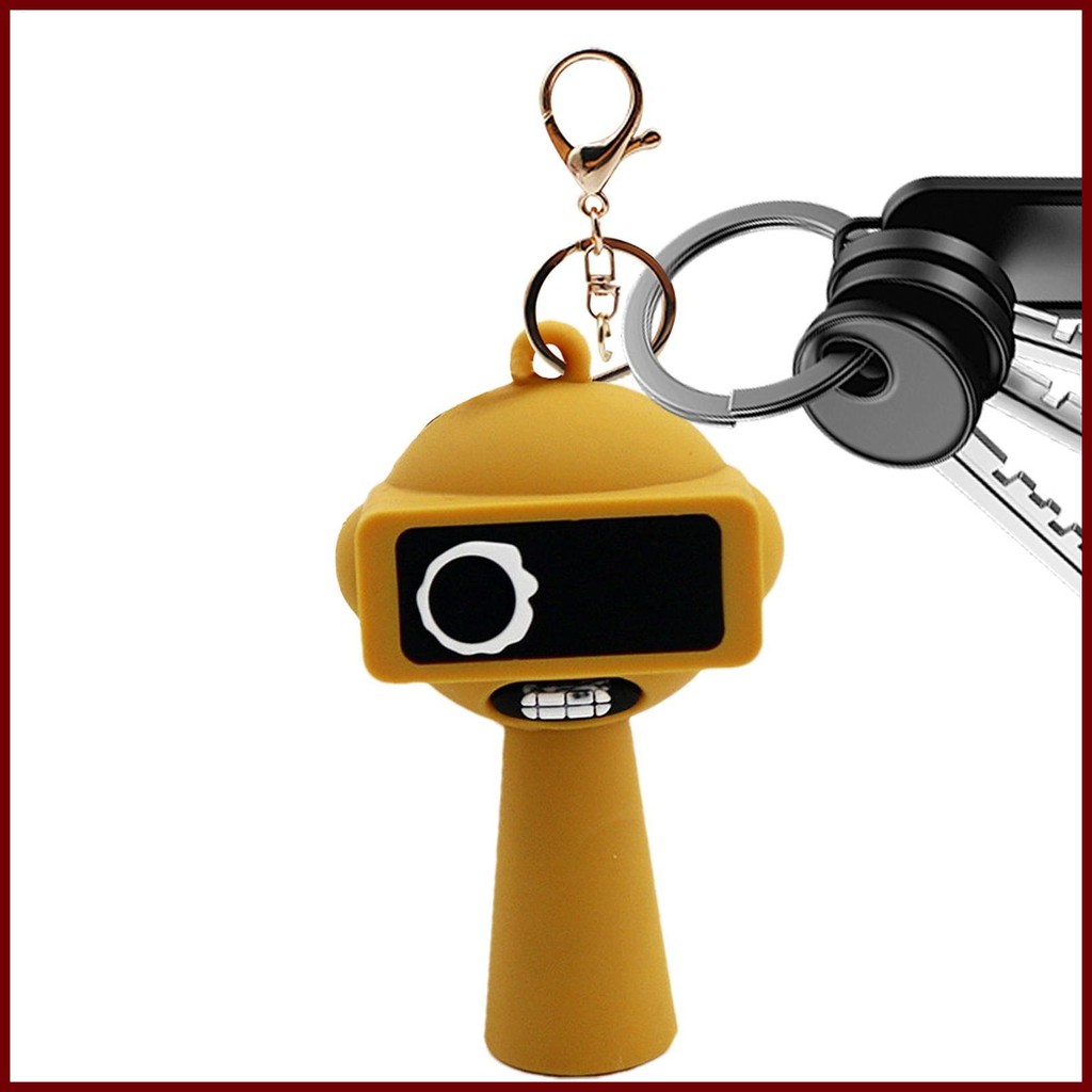 For Sprunki Cartoon Figure Bag Pendant Anime Game Character Key Charm ...