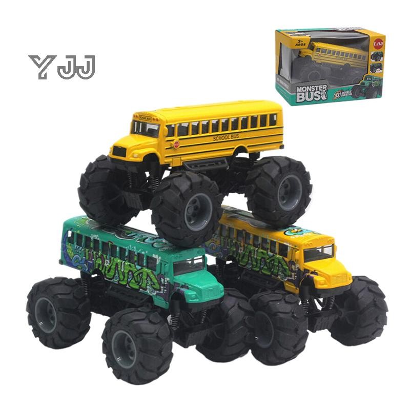yangjianjun＞ Alloy Monster School Bus Pull Back Model Boy Toys Bus Car ...