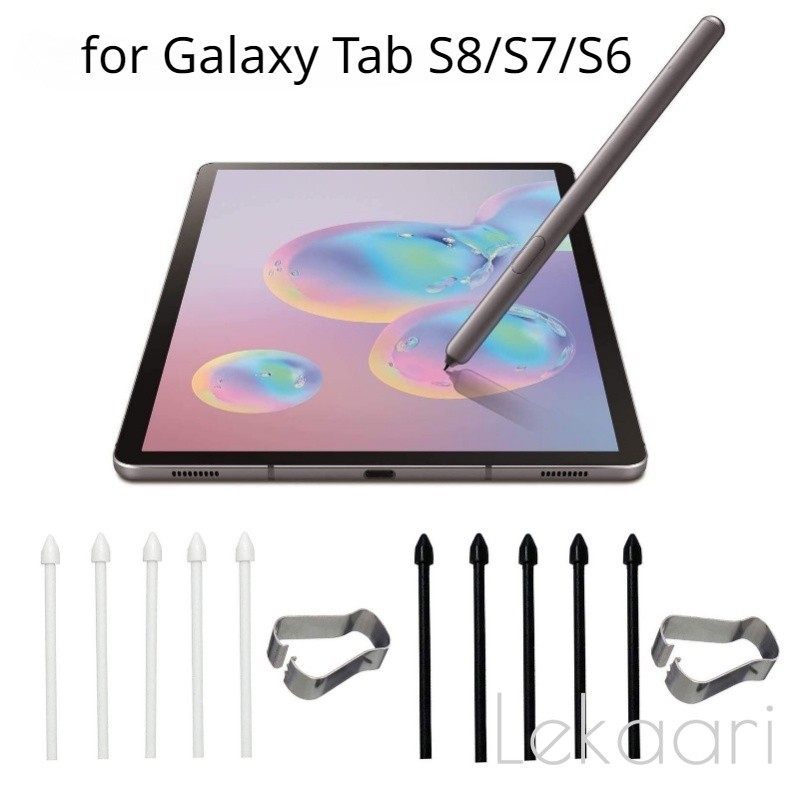 Stylus S Pen Tips for Samsung Galaxy Tab S10 S9 S8 S7 FE S6 Lite Plus Ultra  Pens Repalement Nibs Refill Tool Set for Tab T735 T733 P610 P615