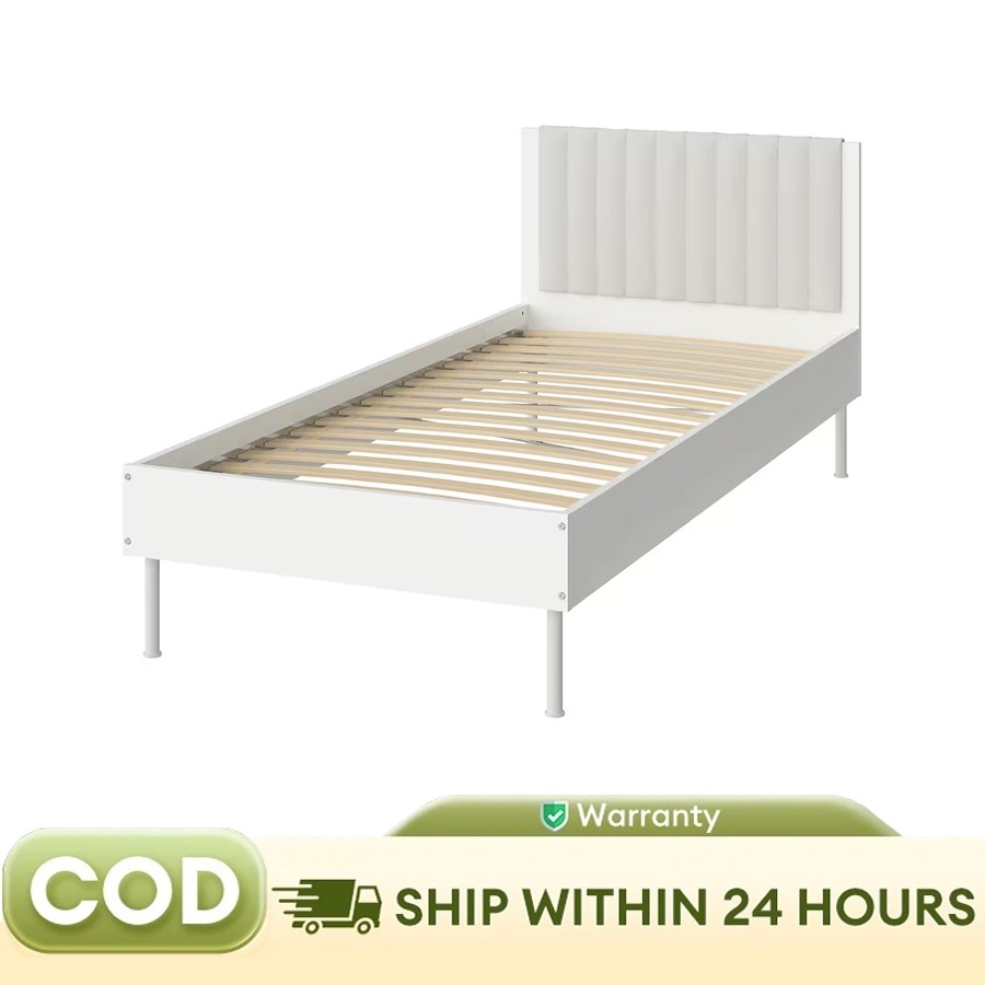 upgraded wooden single bed frame double bed bunk bed bedroom single bed ...