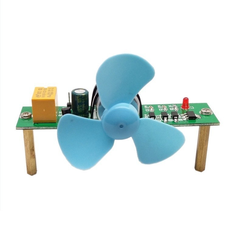 ♫Fire extinguishing smart car fan module + flame sensor module smart ...