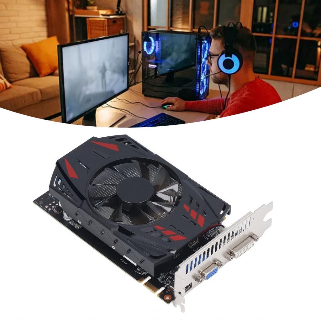 Windyons GTX550TI Graphics Card 4K HDR Technology Desktop Thin Design ...