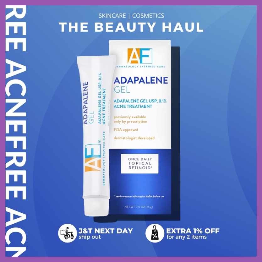 Acne(qi{Free,Gy$Adapalene)nE}Gel>rX}0.1%,>DI}Once-Daily>Ff}Topical>A ...