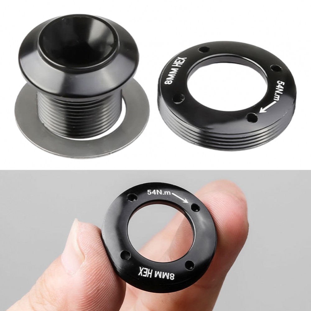 Bike Adapter Product Name Anodized Self Extracting Cap Cover DUB Crank ...