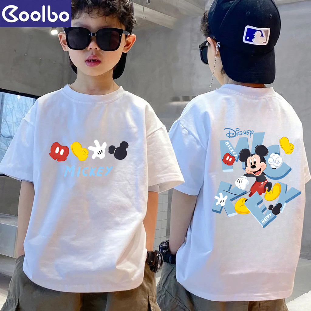 Legend Mickey Mouse Face Printed Kids Boys High Quality T-Shirt In Lowest Price Only In BD main image 1