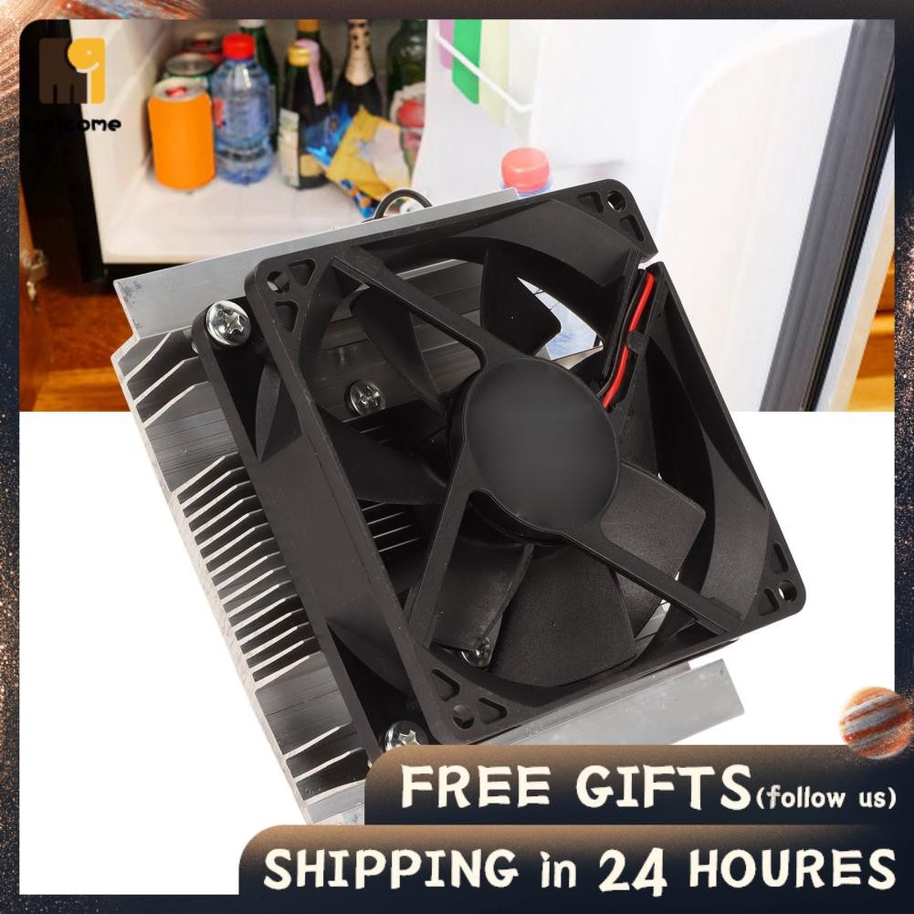 Welcomehome Thermoelectric Refrigeration Cooler Fan Heat Dissipation ...