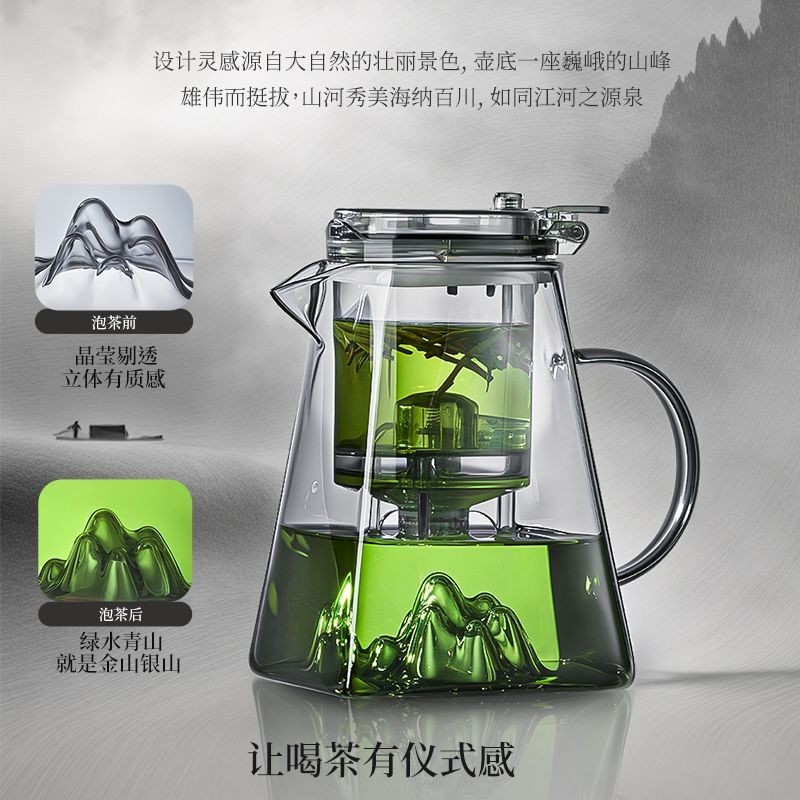 Zangshan Guanshan Elegant Cup Teapot 2024 New Style Tea Water ...