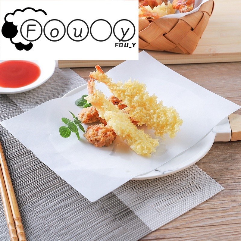 【Lequ】Fried Pad Paper Tempura Blotting Paper Fried Barbecue Oil Filter ...
