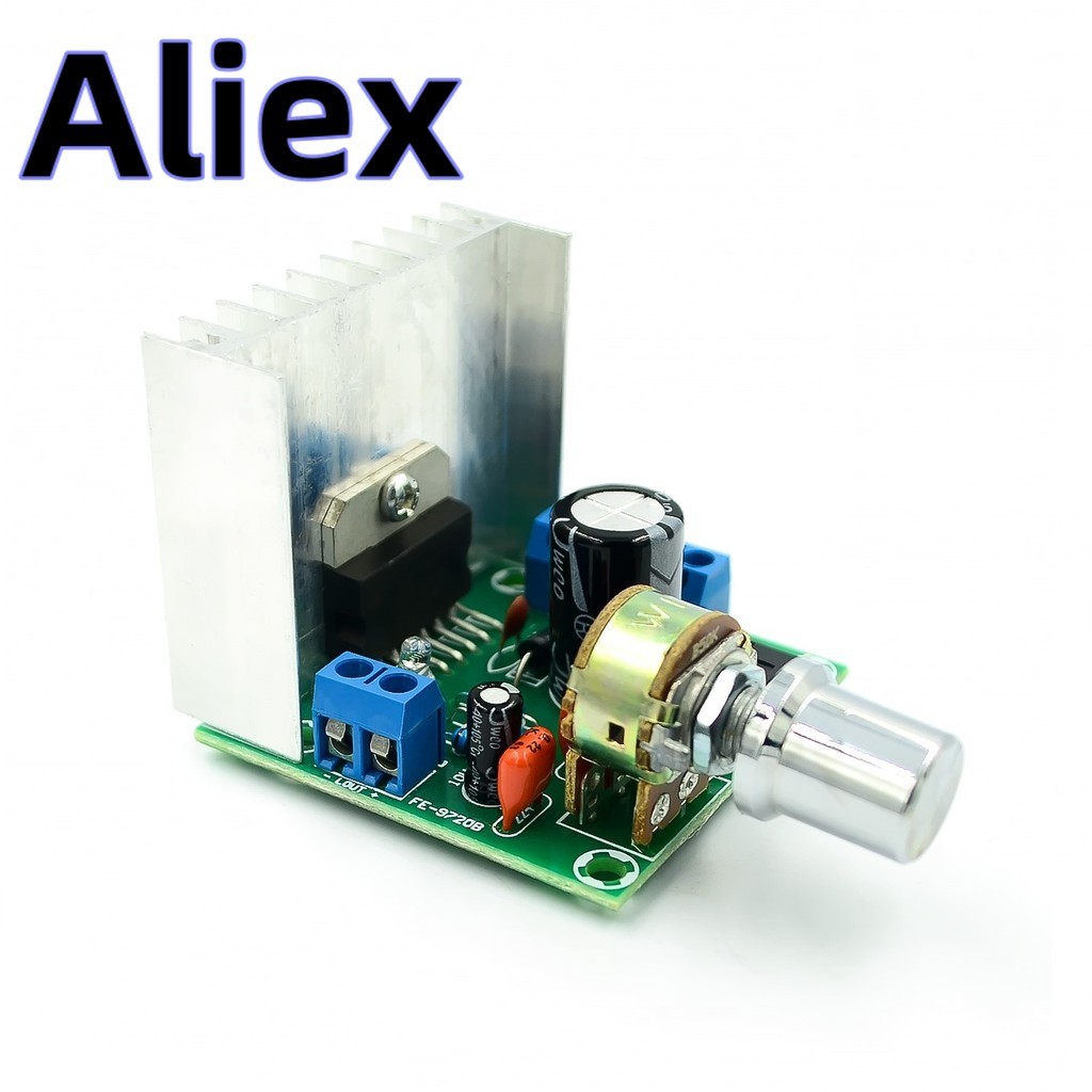 AC/DC 12V TDA7297 2x15W Digital Audio Amplifier DIY Kit Dual-Channel
