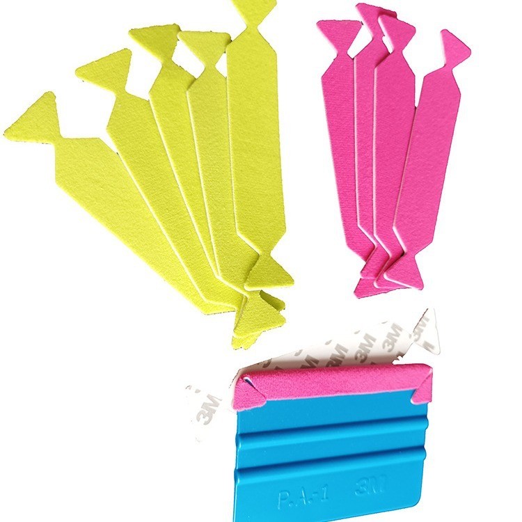 10Pcs Squeegee Microfiber Felt Edge Vinyl Film Wrapping Tools Auto ...