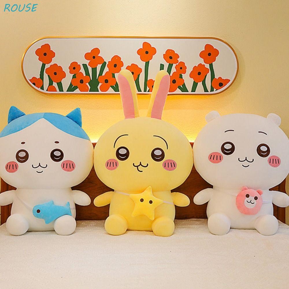 ROUSE Chiikawa Plush Toys, Soft Usachi Chiikawa Stuffed Doll, Tabletop ...