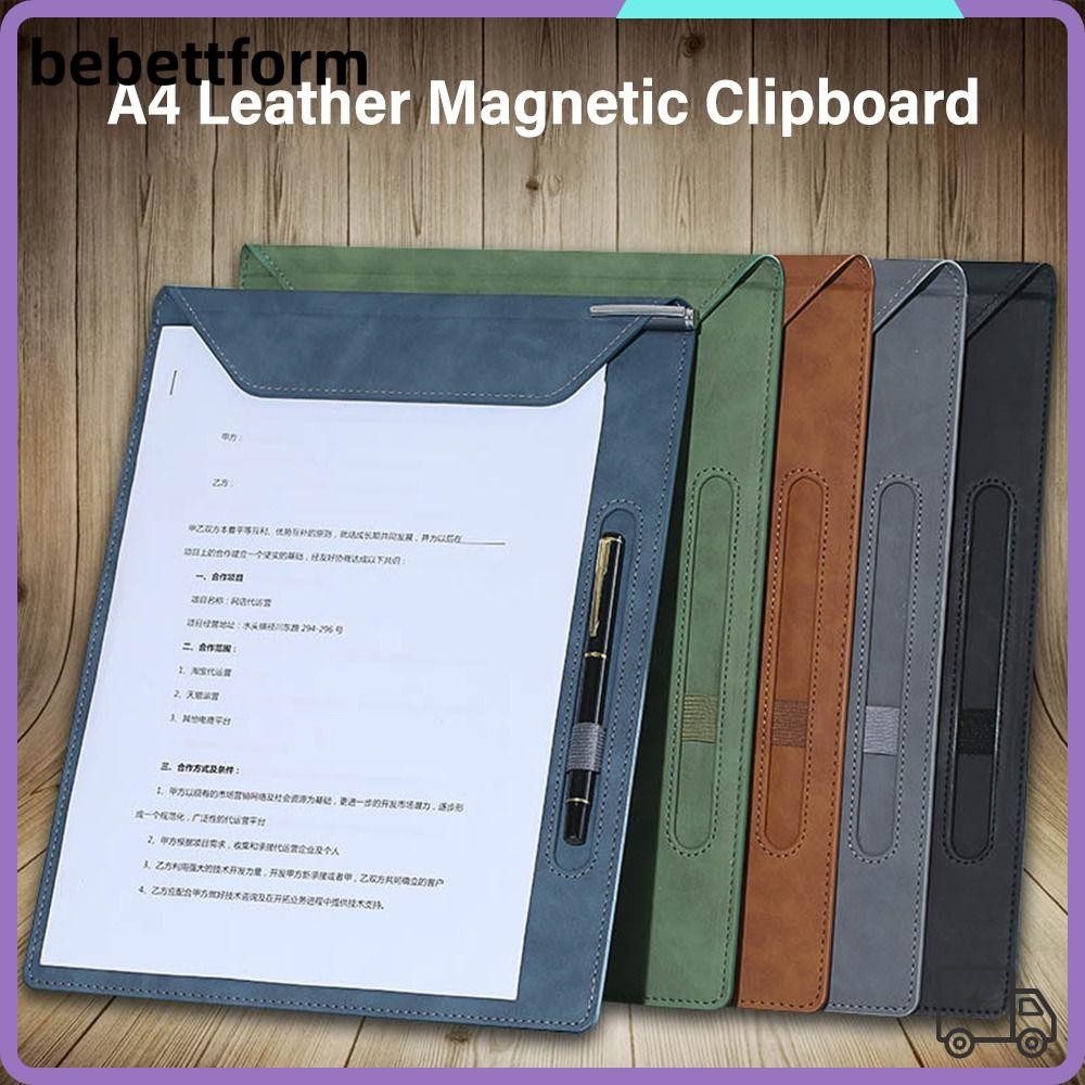 LUCKY A4 File Folder, with Pen Insert One-Handed Writing Writing ...
