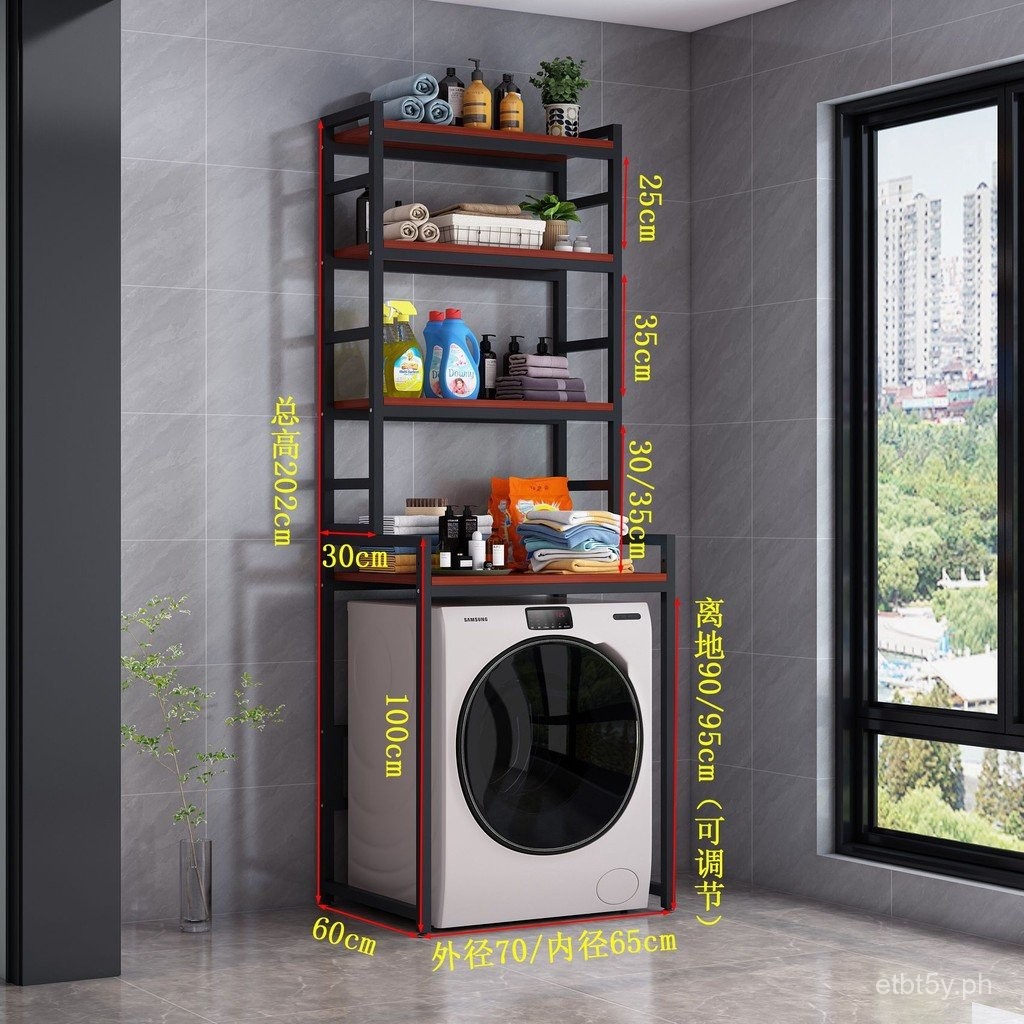 Washing Machine Storage Rack Roller Lift the Lid Impeller Washing ...
