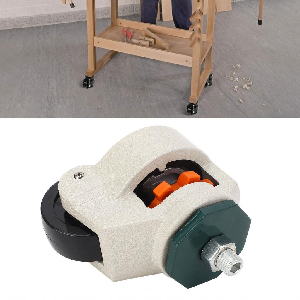 Iuxishop Leveling Stem Caster 75mm Outer Diameter Wheel for Cabinet ...