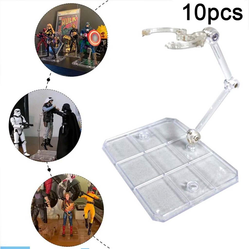 10pcs Spirit Stand Assembly Action Figure Display Holder Base for ...
