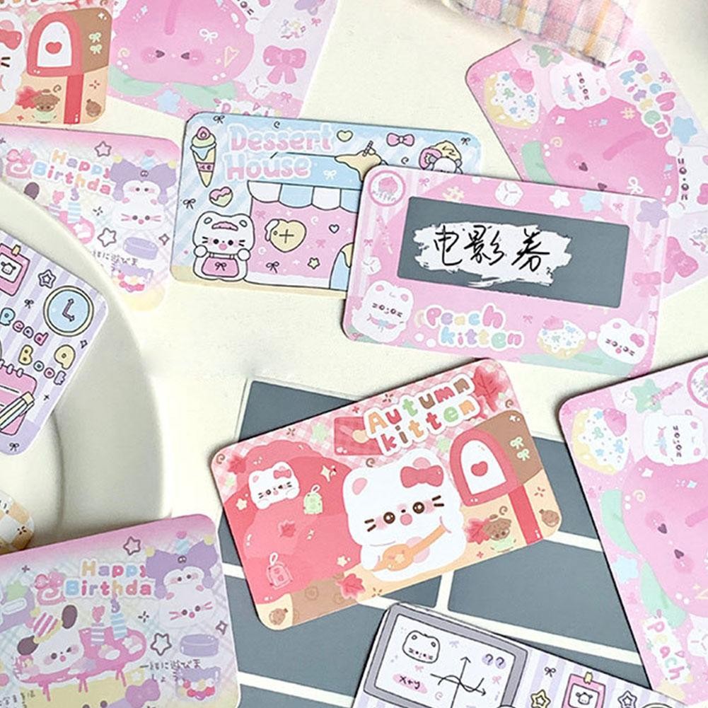 DIY Christmas & New Year Scratch Cards Lucky Reward & Redemption Cards ...