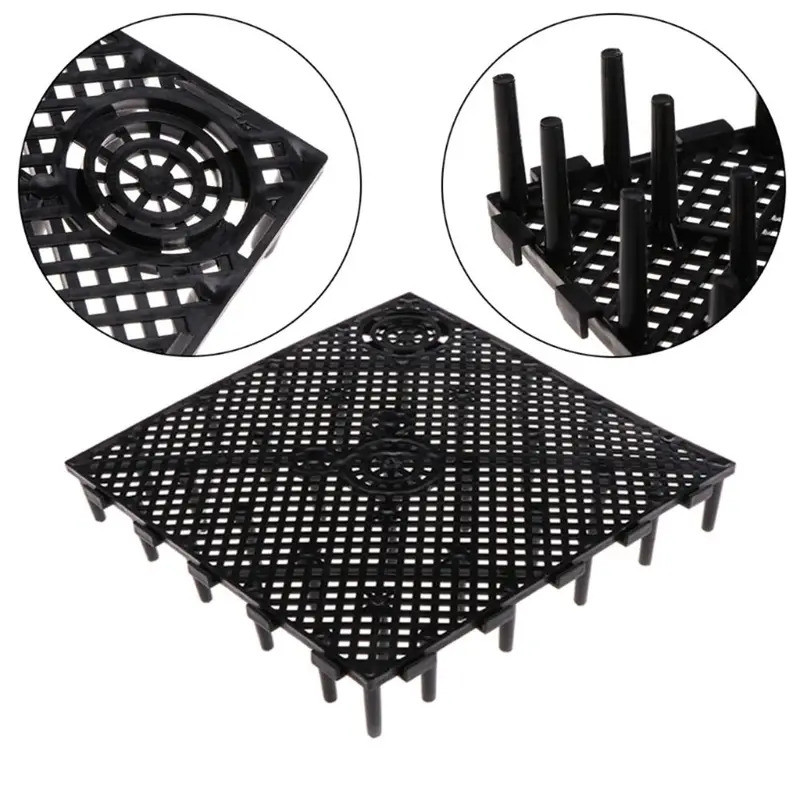 Fish Tank Bottom Filter Plate Aquarium Divider Plastic Grid Plate ...