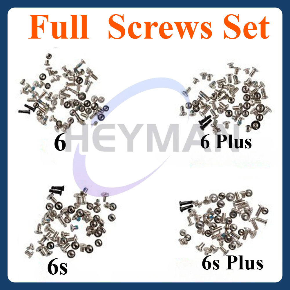 Phone Full Inner Screws Set For 6 6s Plus With 2x Bottom Screws ...