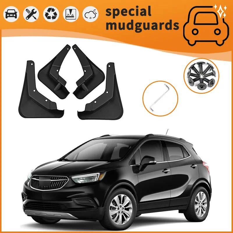 4Pcs Front & Rear Mud Flaps Splash Guards Mudguards Black Compatible