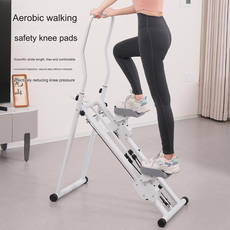 Vertical Climber Exercise Machine, Foldable Stair Stepper With 5-Level