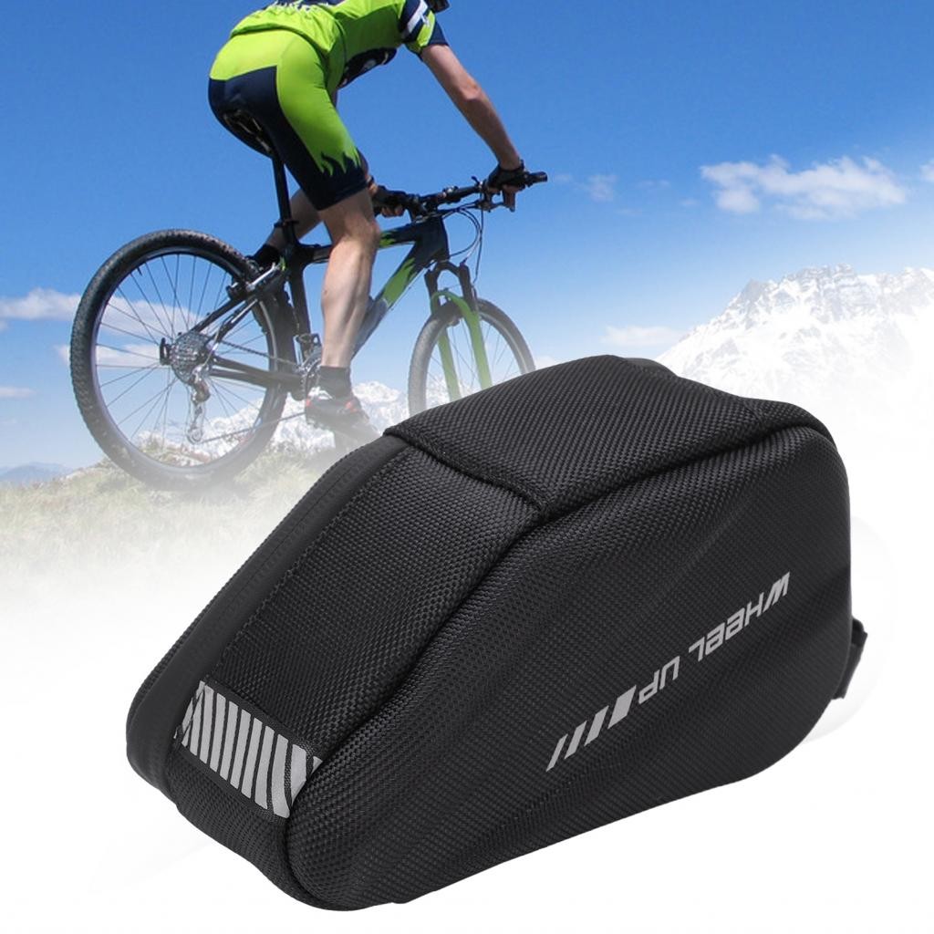 Sacoche De Selle Vélo Deluxe - Sous-selle Noire - Pour Vélo De Route/VTT - Bike Deluxe Under Seat Bag