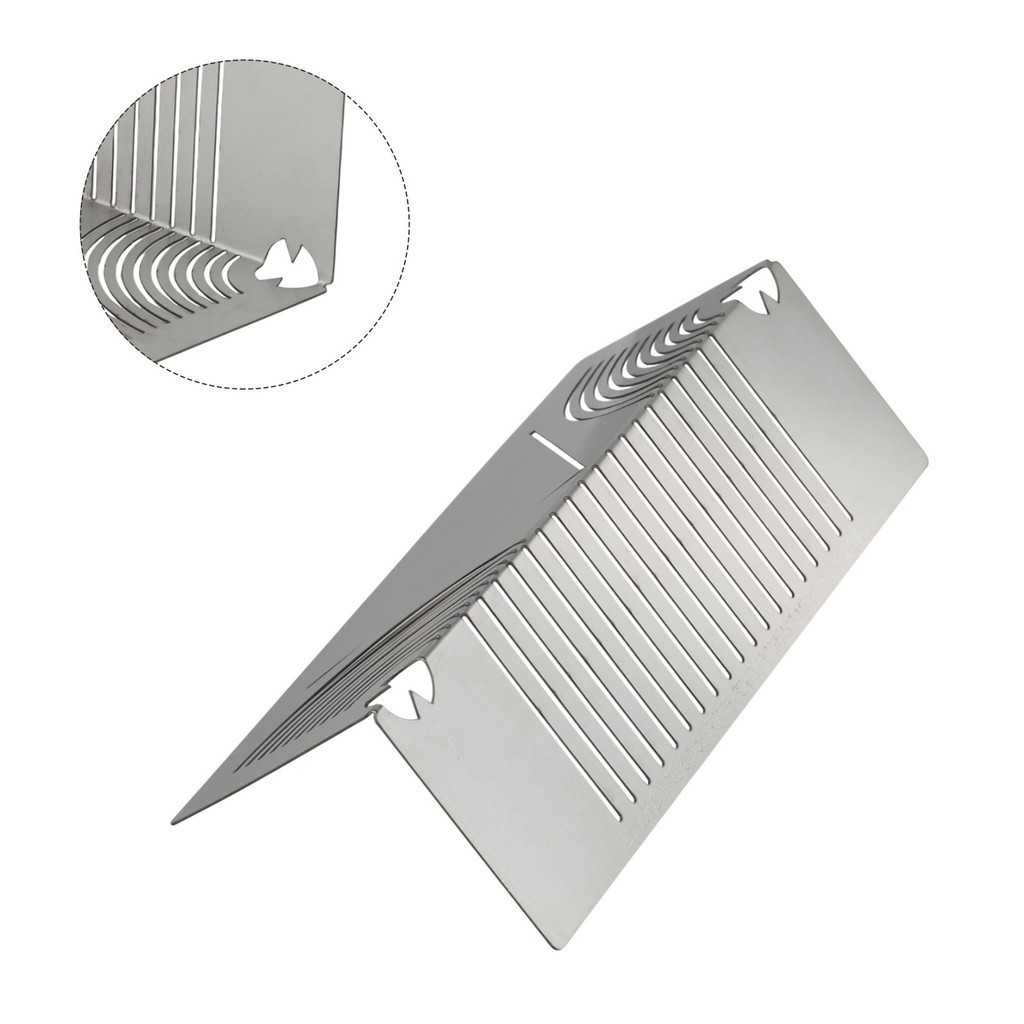 ⭐ READY STOCK ⭐ Metal Drawing Ruler for Square Tube Rounded Corners and ...