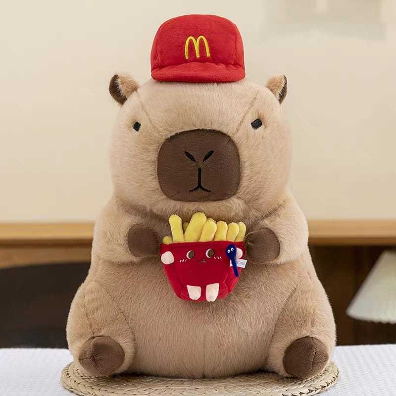 gift-mcdonald-s-potato-cappybara-doll-cute-capybara-mcdonald-s-plush