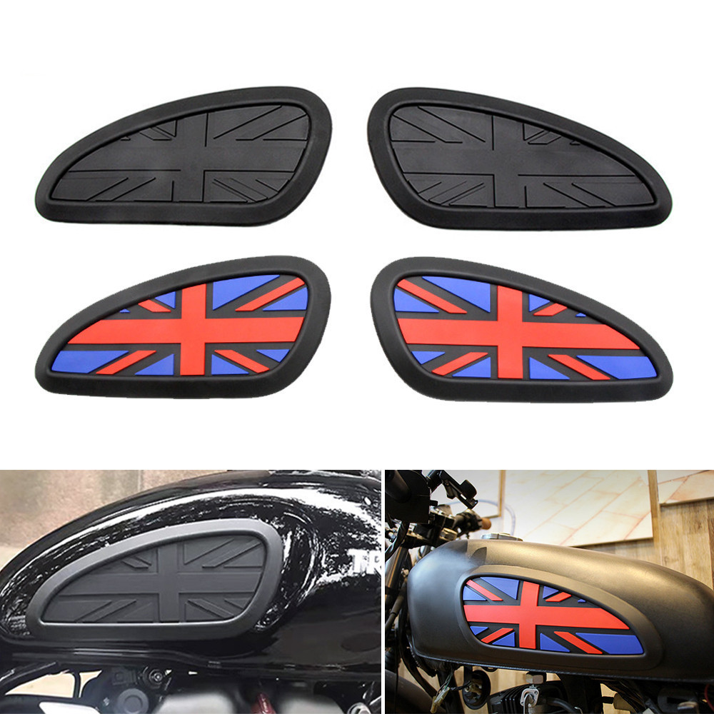 Y Motorcycle Tank Sticker Anti Slip Rubber Side Decoration For Triumph ...