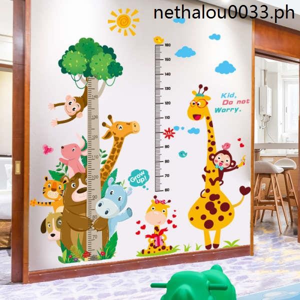 Children Baby Height Stickers Measurement Height Ruler Wall Stickers ...