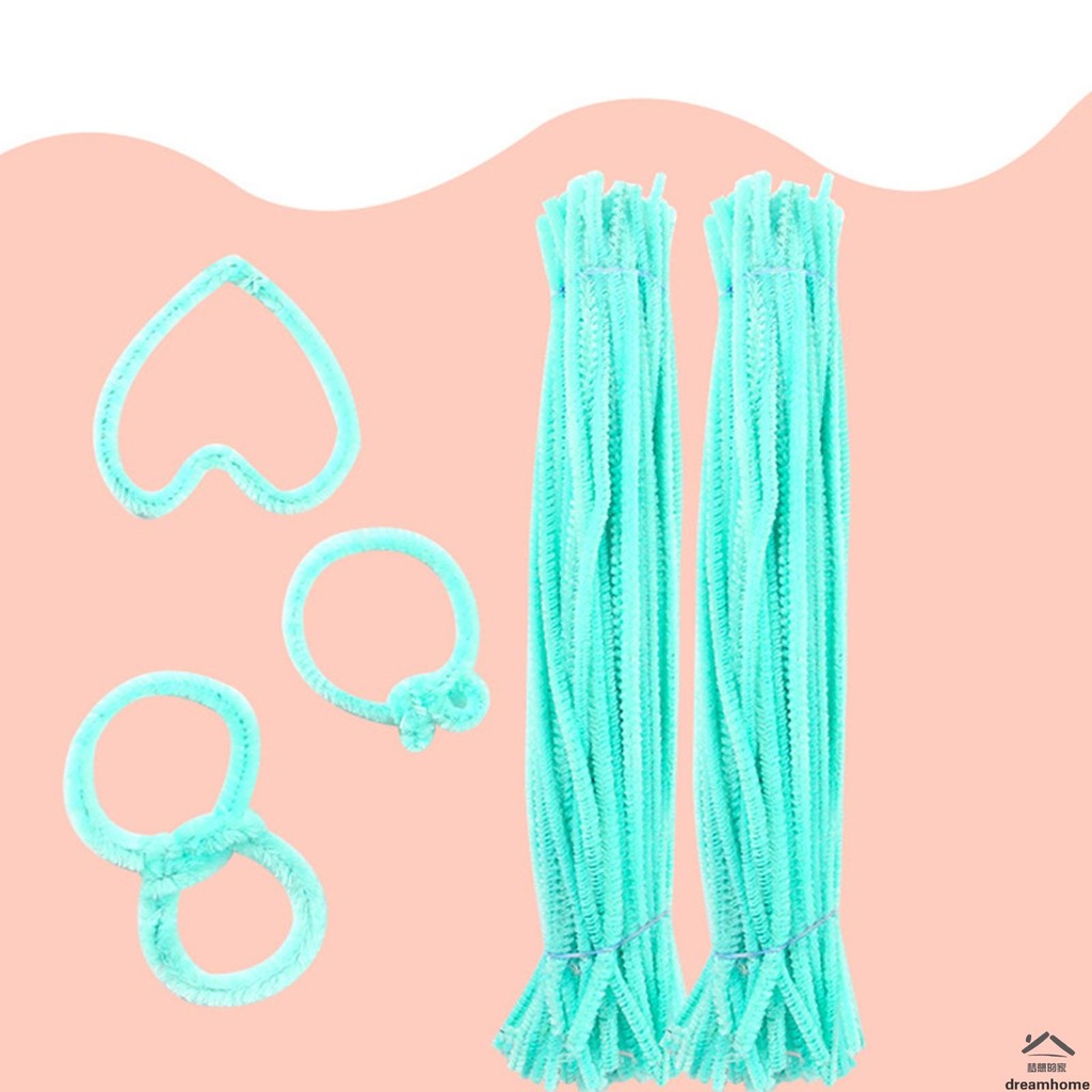 Colorful Chenille Stem Twisted Rods Creative Versatile Bendable Wire ...