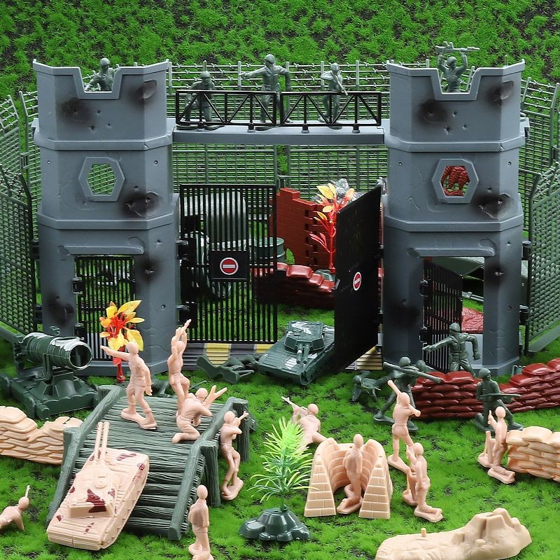 Jeu Toy Soldier Model Snow Leopard Commando 140 Accessories Attack ...