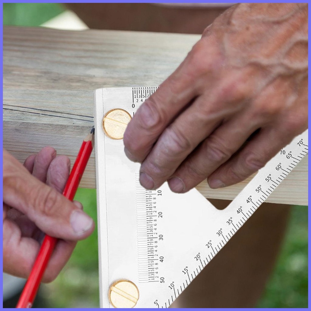Multi-Angle Measuring Triangle Ruler Triangle Ruler 45/90 Degree ...