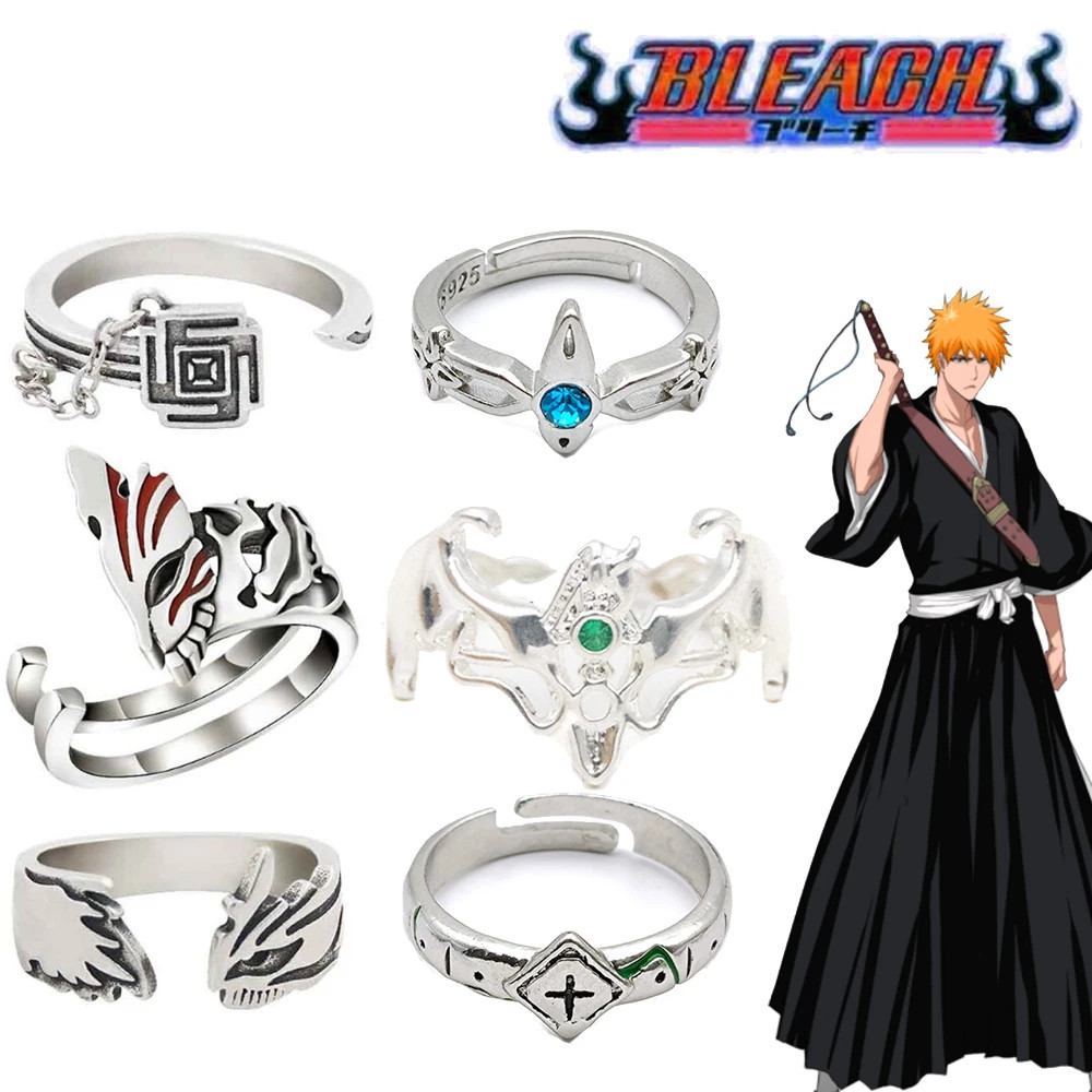 Anime Bleach Kurosaki Ichigo Rings Hitsugaya Toushirou Ulquiorra Cifer ...