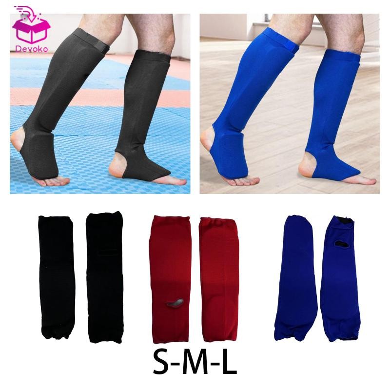 [chiwanji2mf] Shin Guards, Padded Leg Guards, Gear Boxing Training ...