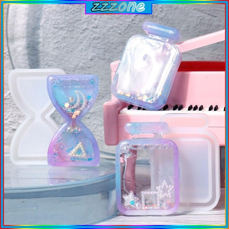zzz Resin Shaker Mold Sand Clock Drift Bottle Silicone Quicksand Mould ...