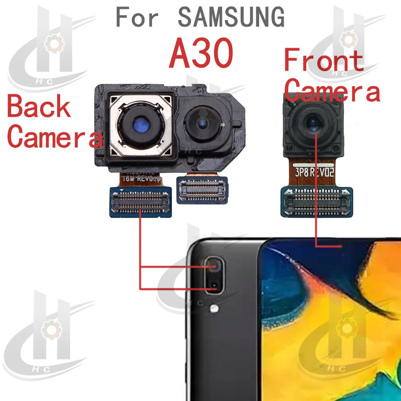 New Front Rear Back Camera For Samsung Galaxy A30 Main Facing Camera ...