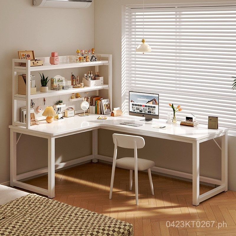 Desktop Computer Desk Study Desk Gaming Desk Bookshelf Corner ...