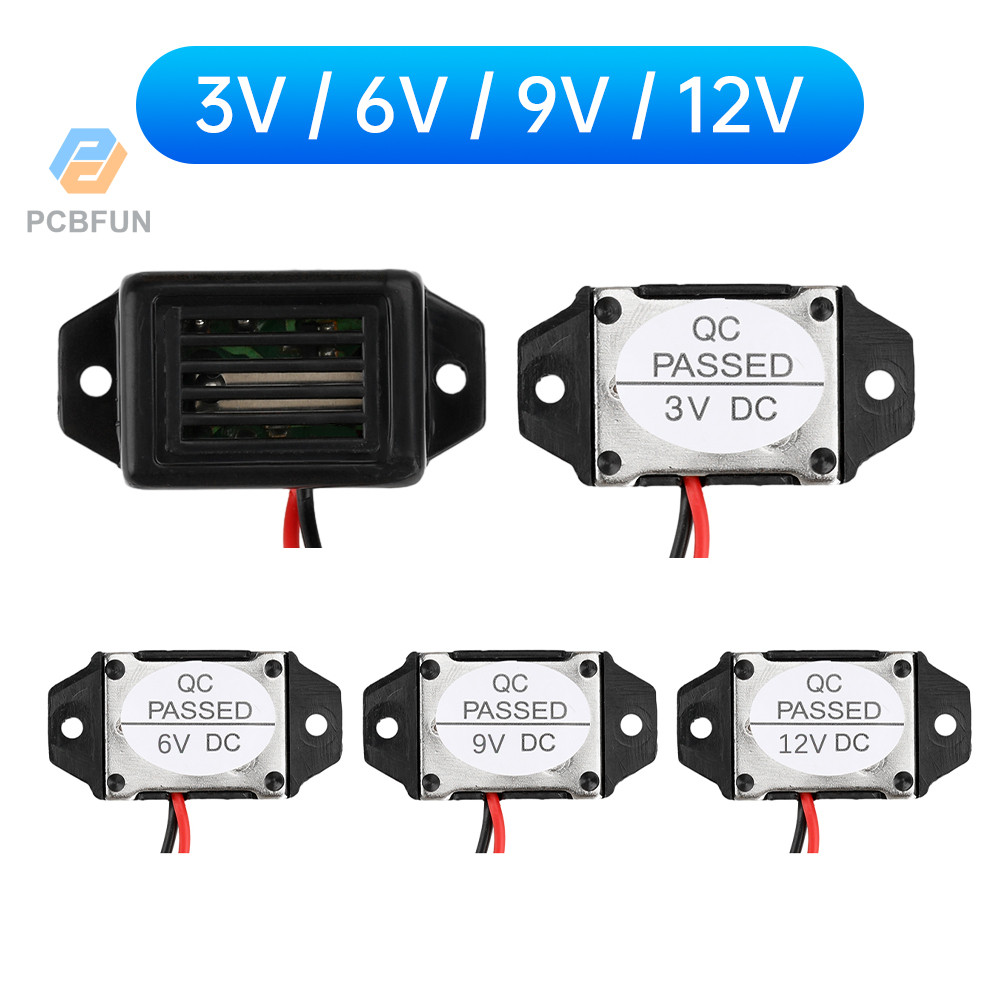 Tatoko Mini Buzzers With Leads - Mechanical Buzzer 6V 400Hz Morse Code Mechanical Electronic Components 5PCS