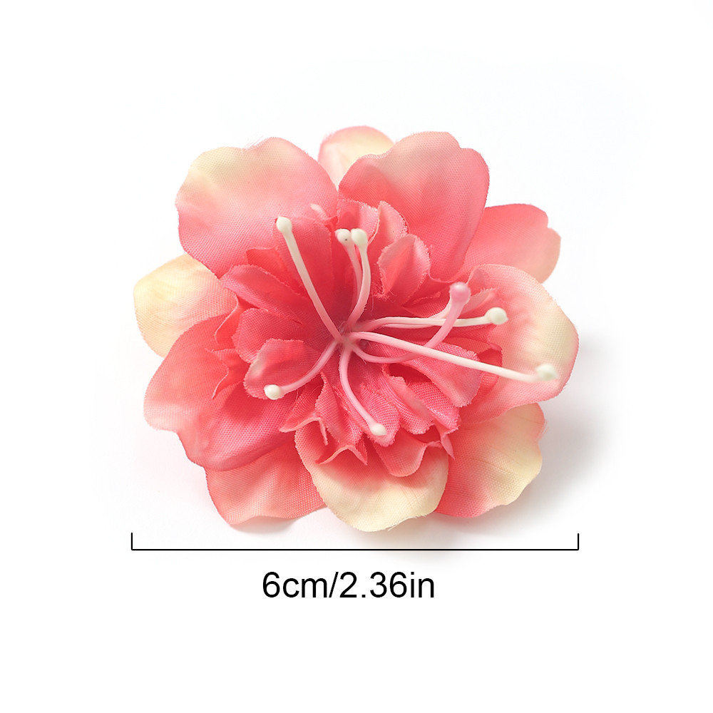 1/5Pcs Fake Flower Heads Artificial Flower Heads Bulk Silk Faux Crafts ...