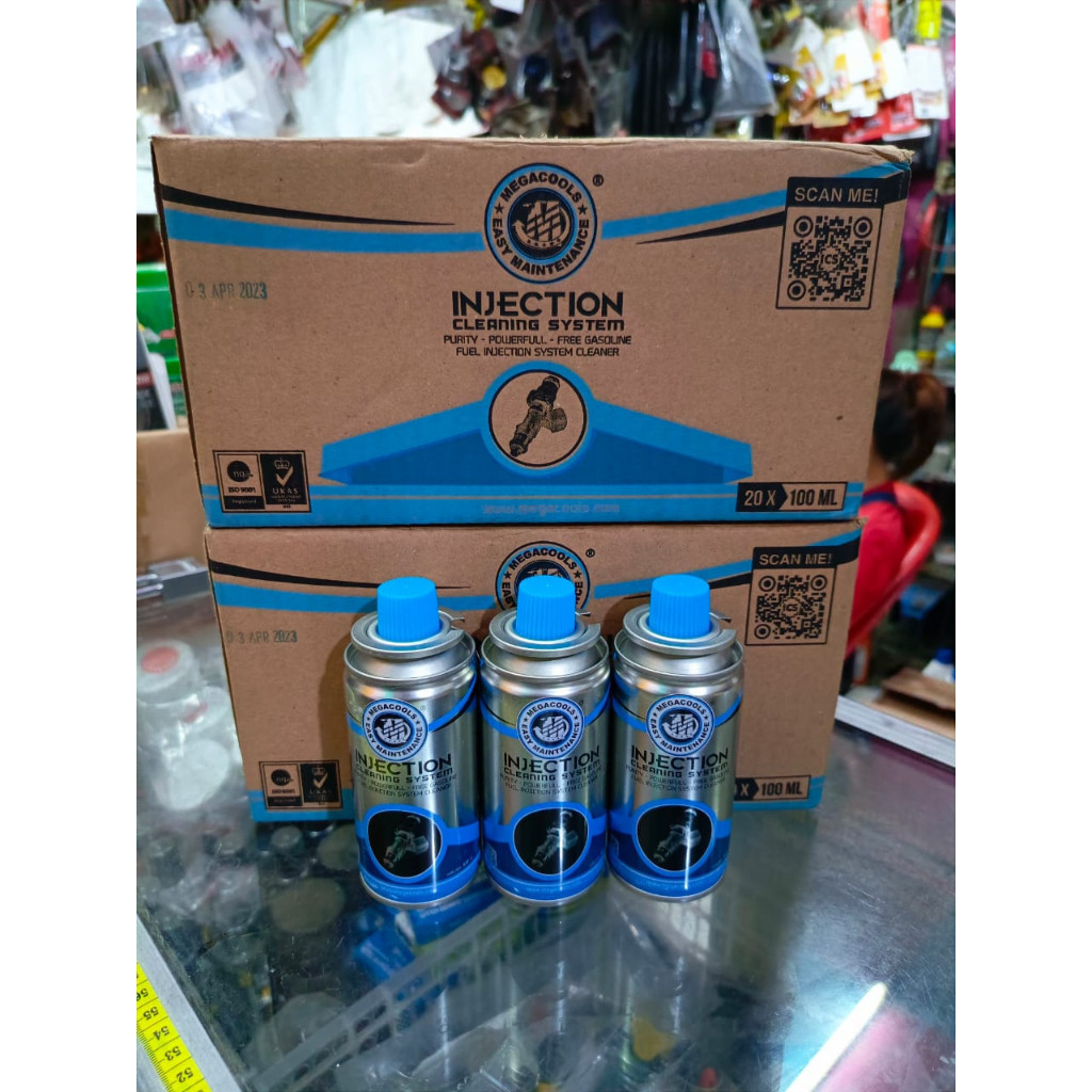 Kliner Megacools Injection Cleaner Injector Cleaner 100ML | Shopee ...