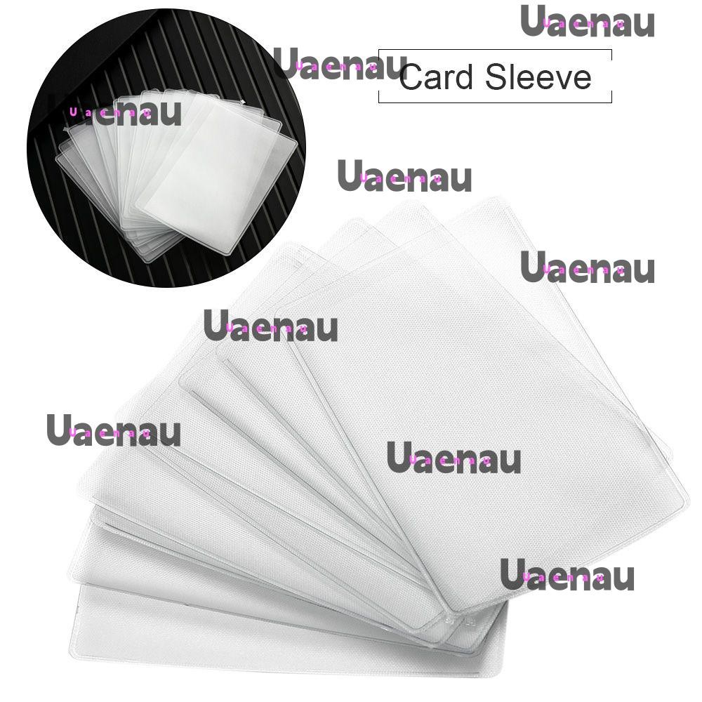 Uaenau 10pcs Name Card Waterproof Portable Practical Id Business Badge 