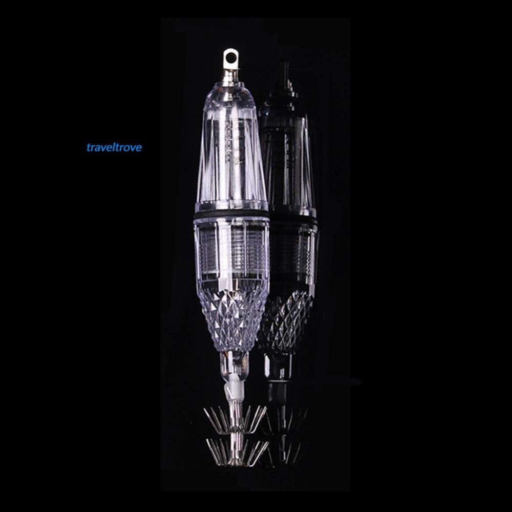LED Light Bait Rustproof Squid Lure Light Portable Double Hook for ...