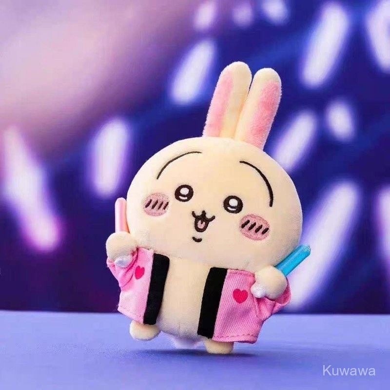 10cm Chiikawa Self - Deprecating Bear and Usagi in Kimono - Adorable ...