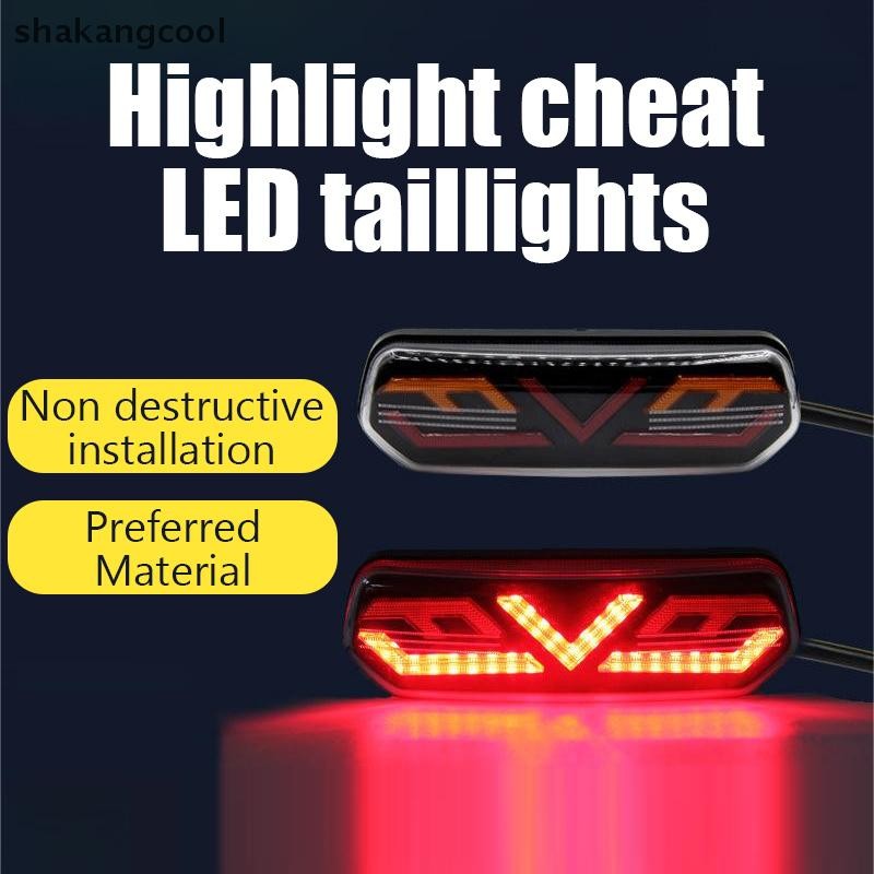 Visual Reference: Scph Rear Tail Light Led Rear Light Electric Car Motorcycle