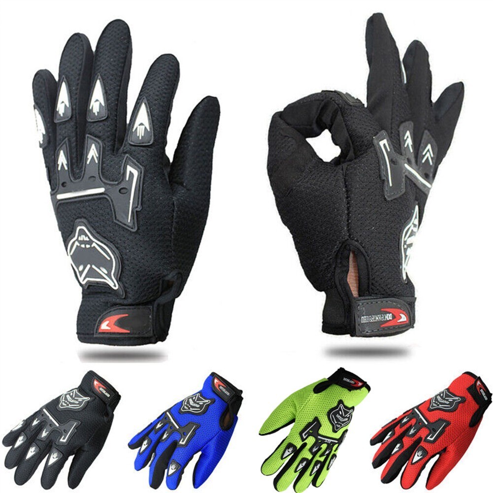 ULTRA| Child Kids Junior Motorcycle Gloves Full Finger Summer Motorbike ...